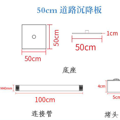 新乡沉降板规格型号如何选择？